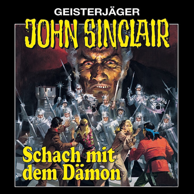 Kirjankansi teokselle John Sinclair, Folge 6: Schach mit dem Dämon (Remastered)