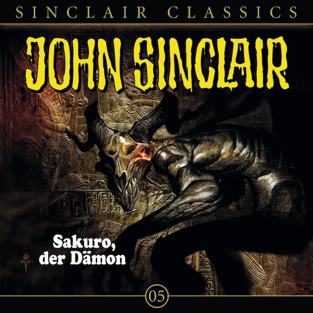 Kirjankansi teokselle John Sinclair - Classics, Folge 5: Sakuro, der Dämon