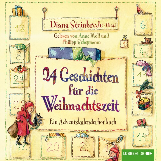 Kirjankansi teokselle 24 Geschichten für die Weihnachtszeit - Ein Adventskalenderhörbuch
