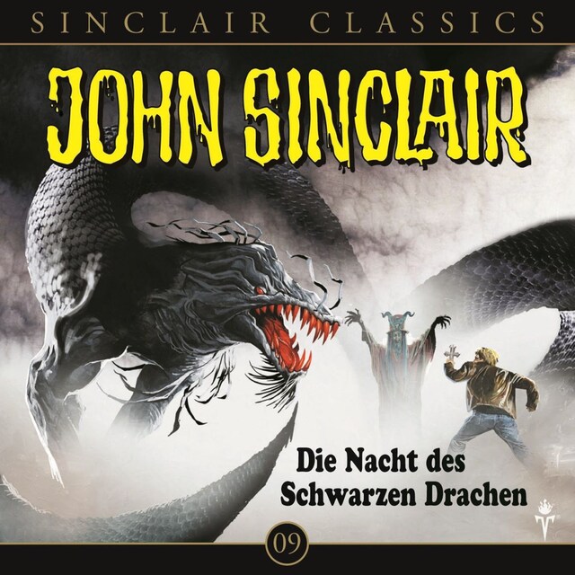 Book cover for John Sinclair - Classics, Folge 9: Die Nacht des schwarzen Drachen
