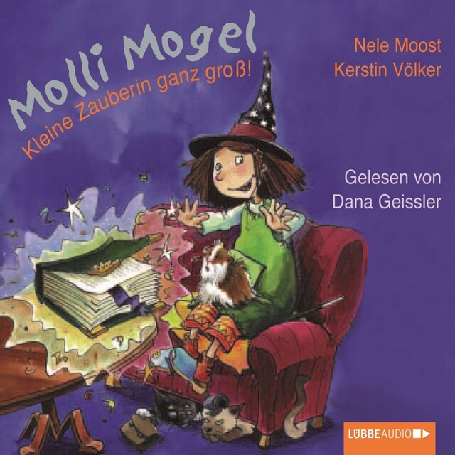 Couverture de livre pour Molli Mogel, Kleine Zauberin ganz groß!