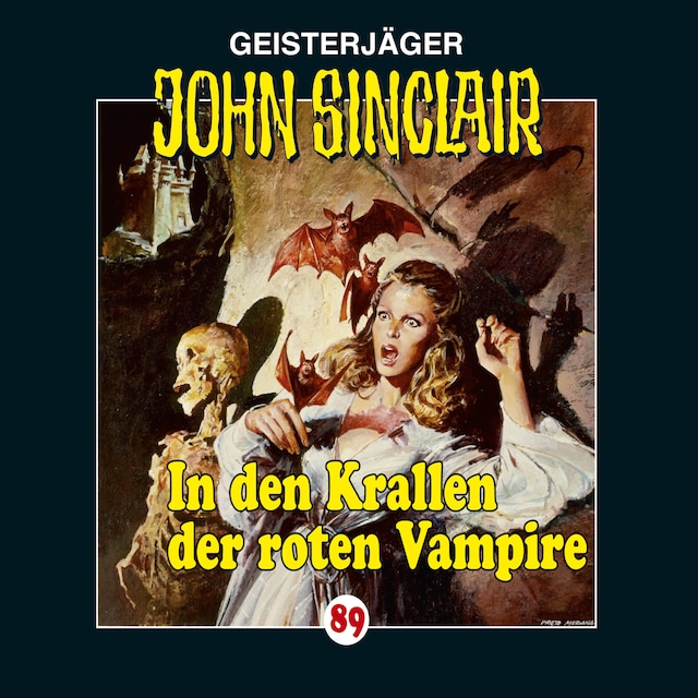 Bokomslag för John Sinclair, Folge 89: In den Krallen der roten Vampire