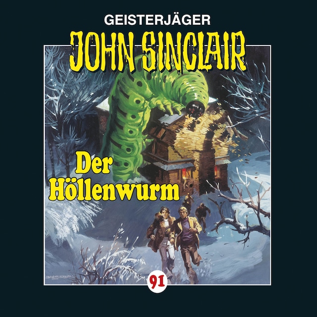 Bokomslag för John Sinclair, Folge 91: Der Höllenwurm