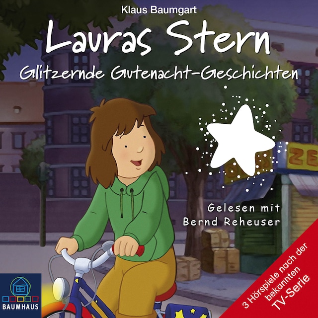 Book cover for Lauras Stern, Teil 9: Glitzernde Gutenacht-Geschichten