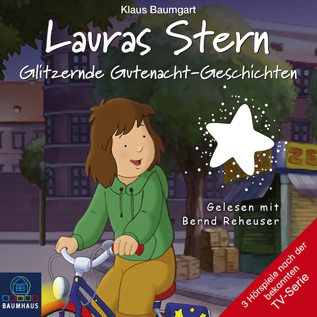 Copertina del libro per Lauras Stern, Teil 9: Glitzernde Gutenacht-Geschichten