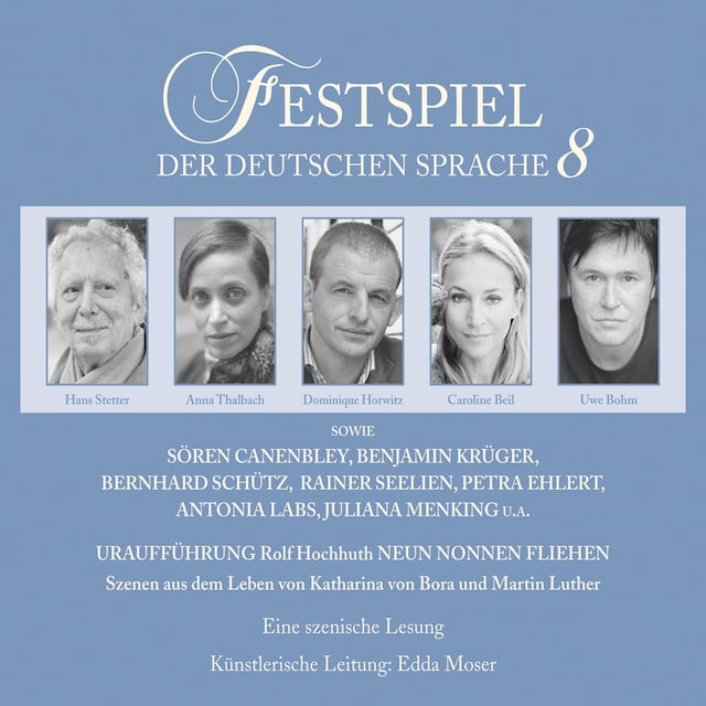 Boekomslag van Neun Nonnen fliehen - Festspiel der deutschen Sprache 8