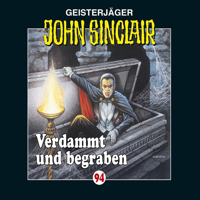 Book cover for John Sinclair, Folge 94: Verdammt und begraben