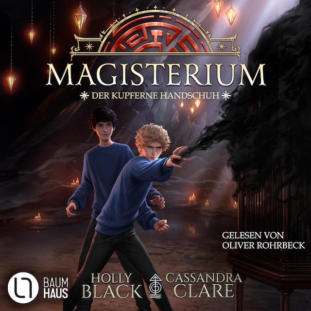 Book cover for Der kupferne Handschuh - Magisterium, Teil 2