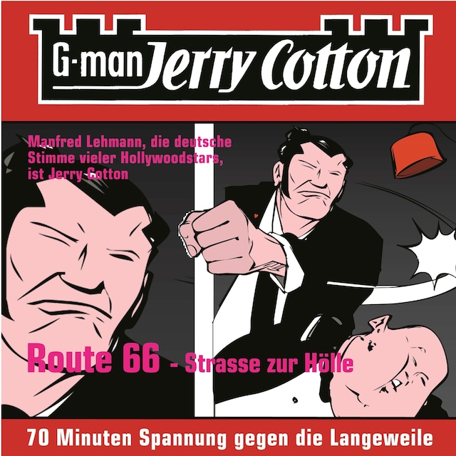 Book cover for Jerry Cotton, Folge 3: Route 66 - Straße zur Hölle