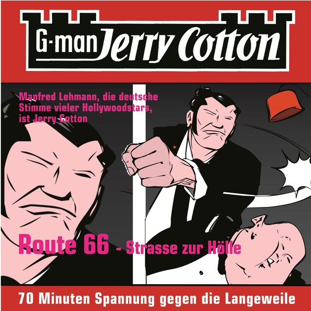 Boekomslag van Jerry Cotton, Folge 3: Route 66 - Straße zur Hölle