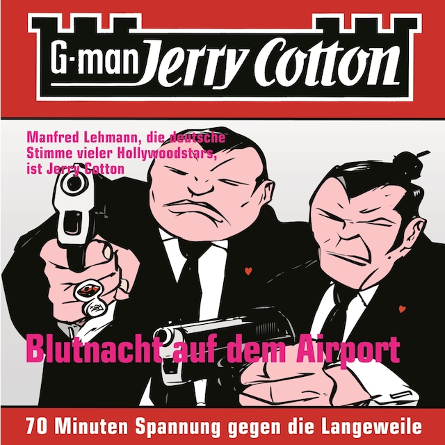 Couverture de livre pour Jerry Cotton, Folge 4: Blutnacht auf dem Airport