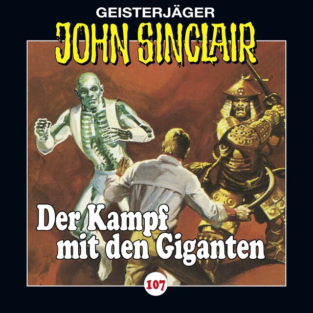 Bokomslag for John Sinclair, Folge 107: Der Kampf mit den Giganten, Teil 3 von 3