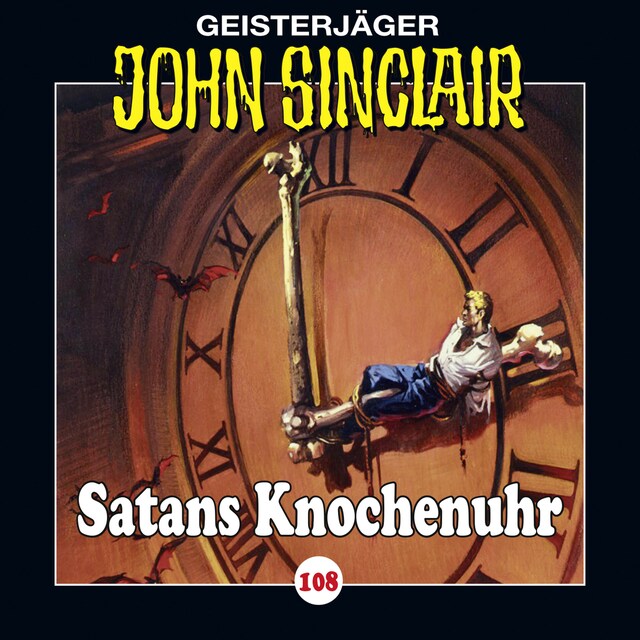 Bokomslag for John Sinclair, Folge 108: Satans Knochenuhr