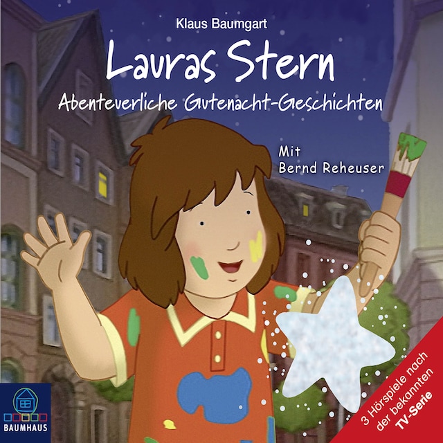 Bokomslag for Lauras Stern - Tonspur der TV-Serie, Teil 11: Abenteuerliche Gutenacht-Geschichten