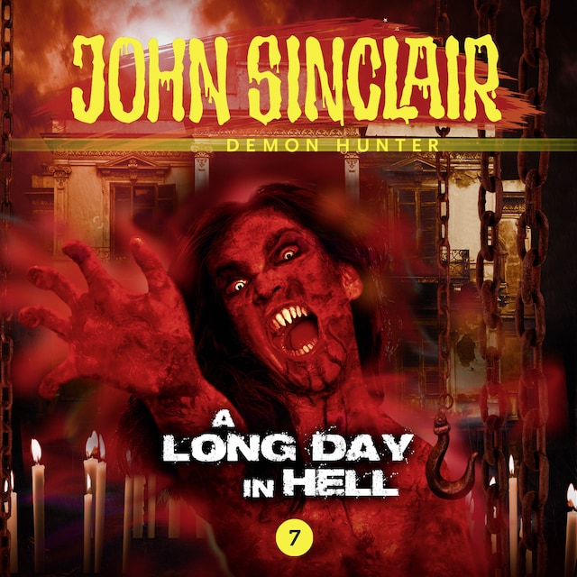 Kirjankansi teokselle John Sinclair Demon Hunter, Episode 7: A Long Day In Hell