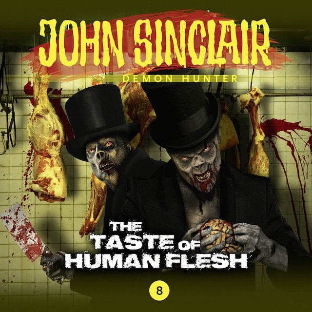 Boekomslag van John Sinclair Demon Hunter, 8: The Taste of Human Flesh