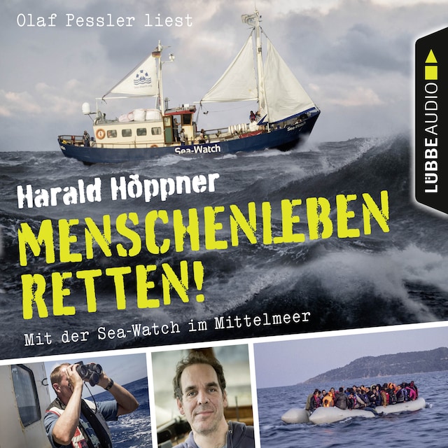 Book cover for Menschenleben retten! - Mit der Sea-Watch im Mittelmeer