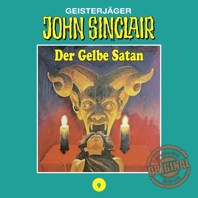 Book cover for John Sinclair, Tonstudio Braun, Folge 9: Der Gelbe Satan. Teil 1 von 2