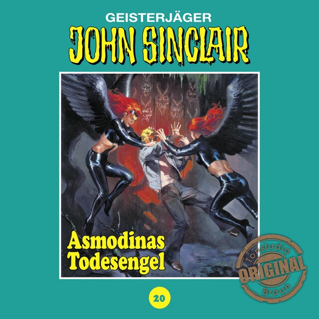 Portada de libro para John Sinclair, Tonstudio Braun, Folge 20: Asmodinas Todesengel