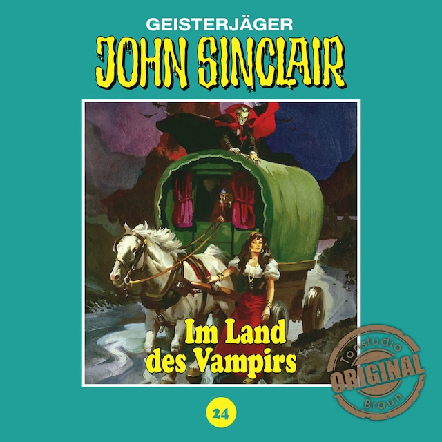 Bogomslag for John Sinclair, Tonstudio Braun, Folge 24: Im Land des Vampirs. Teil 1 von 3