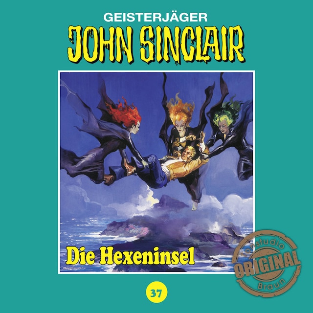 Book cover for John Sinclair, Tonstudio Braun, Folge 37: Die Hexeninsel. Teil 2 von 2