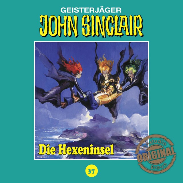 Buchcover für John Sinclair, Tonstudio Braun, Folge 37: Die Hexeninsel. Teil 2 von 2