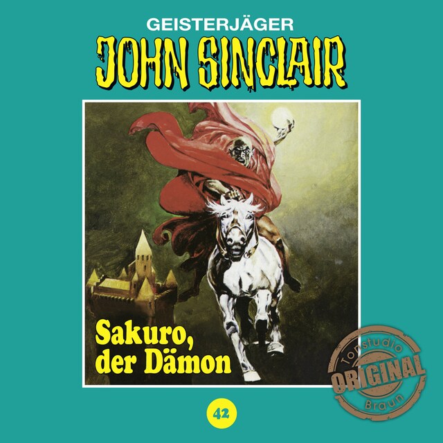 Portada de libro para John Sinclair, Tonstudio Braun, Folge 42: Sakuro, der Dämon