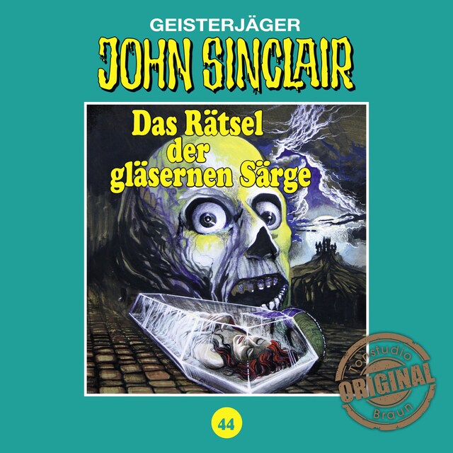 Book cover for John Sinclair, Tonstudio Braun, Folge 44: Das Rätsel der gläsernen Särge
