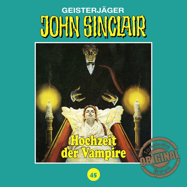 Bogomslag for John Sinclair, Tonstudio Braun, Folge 45: Hochzeit der Vampire