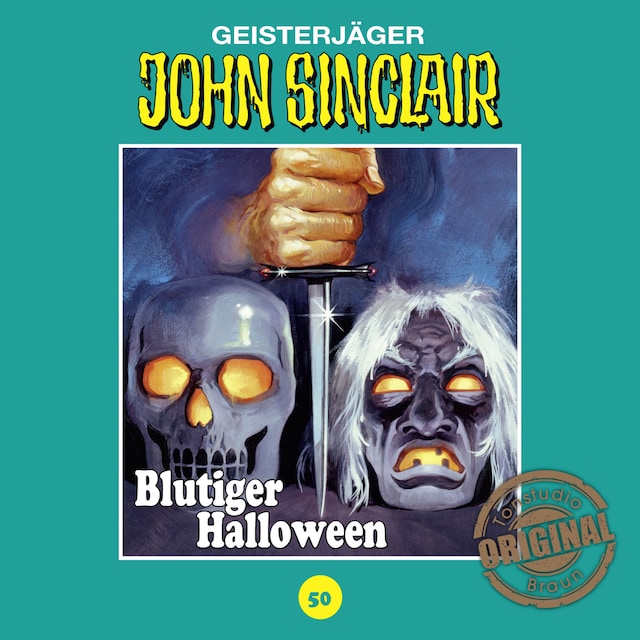 Copertina del libro per John Sinclair, Tonstudio Braun, Folge 50: Blutiger Halloween