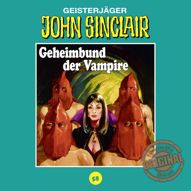 Book cover for John Sinclair, Tonstudio Braun, Folge 58: Geheimbund der Vampire