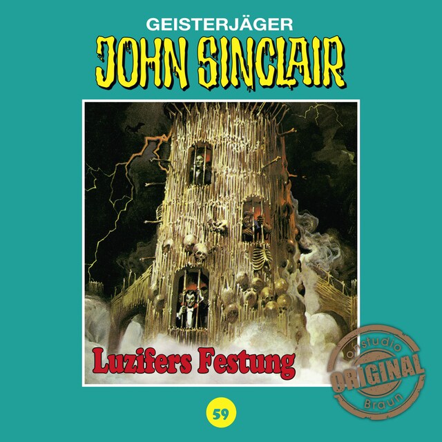 Book cover for John Sinclair, Tonstudio Braun, Folge 59: Luzifers Festung