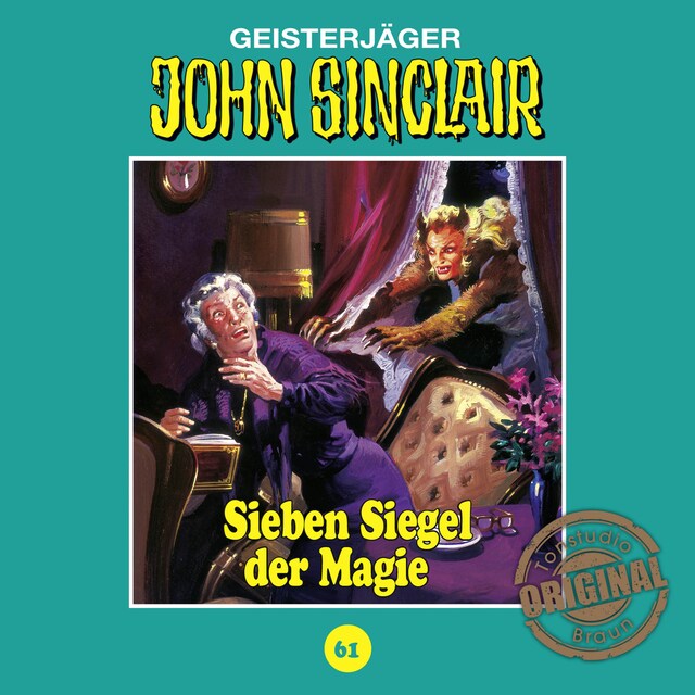 Book cover for John Sinclair, Tonstudio Braun, Folge 61: Sieben Siegel der Magie. Teil 1 von 3