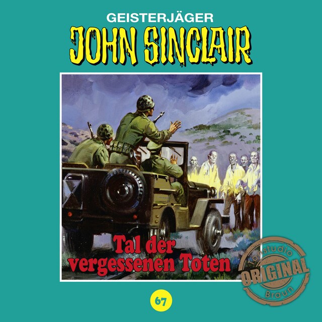 Buchcover für John Sinclair, Tonstudio Braun, Folge 67: Tal der vergessenen Toten