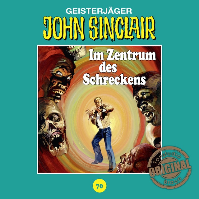 Boekomslag van John Sinclair, Tonstudio Braun, Folge 70: Im Zentrum des Schreckens. Teil 2 von 3 (Gekürzt)