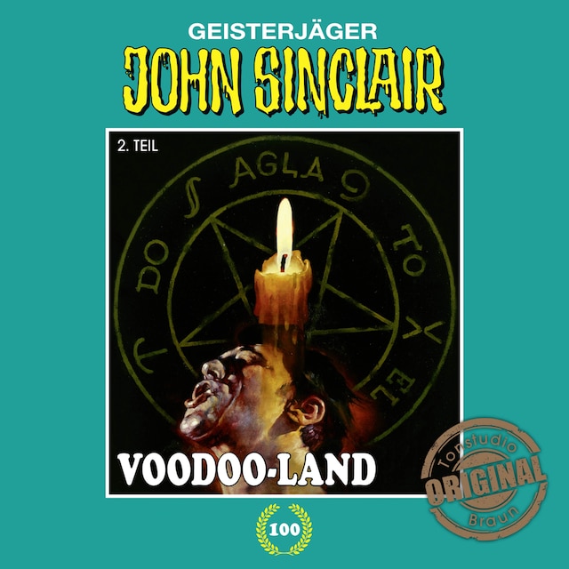 Bogomslag for John Sinclair, Tonstudio Braun, Folge 100: Voodoo-Land. Teil 2 von 2