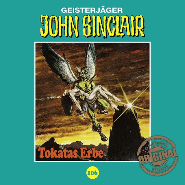 Boekomslag van John Sinclair, Tonstudio Braun, Folge 106: Tokatas Erbe