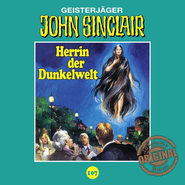 Okładka książki dla John Sinclair, Tonstudio Braun, Folge 107: Herrin der Dunkelwelt