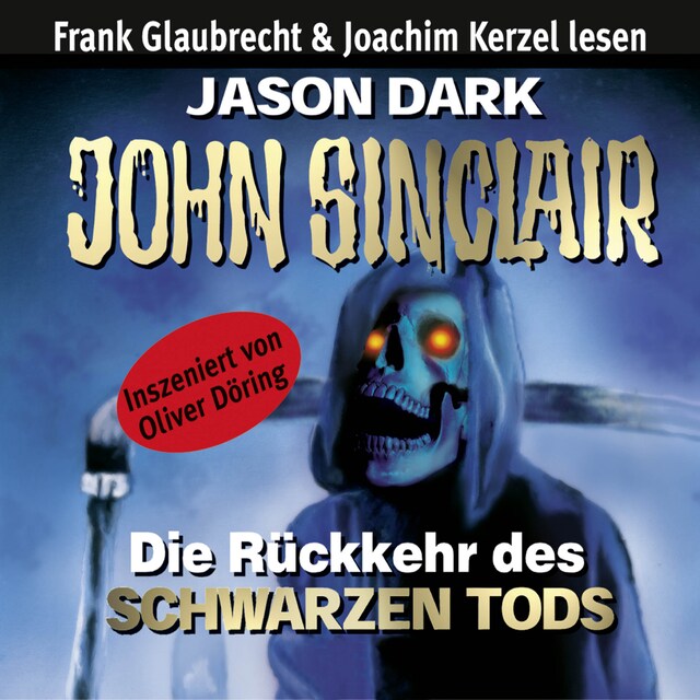 Kirjankansi teokselle John Sinclair - Die Rückkehr des Schwarzen Tods