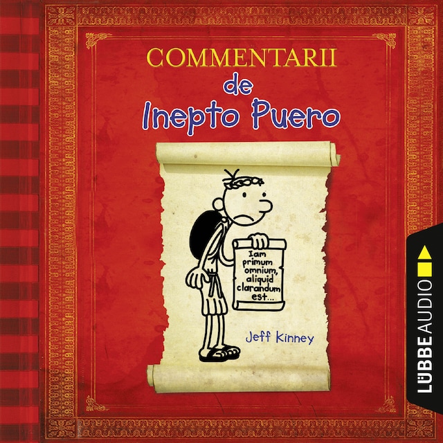 Book cover for Commentarii de Inepto Puero - Gregs Tagebuch auf Latein