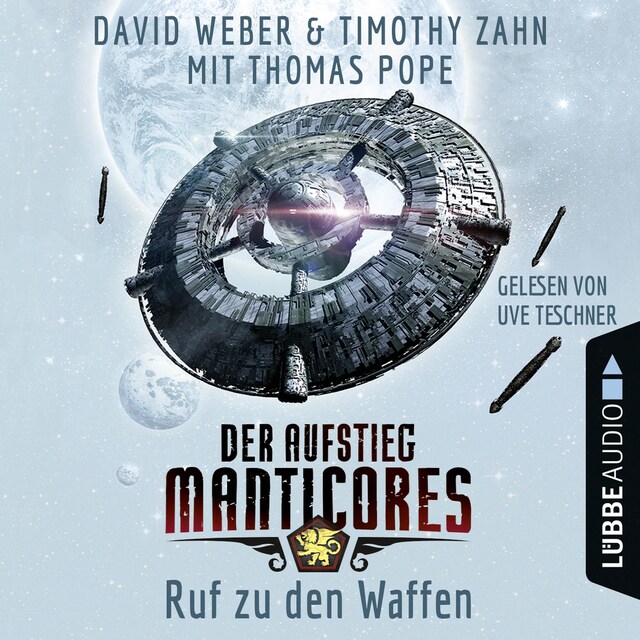 Bokomslag for Ruf zu den Waffen - Der Aufstieg Manticores - Manticore-Reihe 2