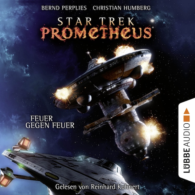 Kirjankansi teokselle Feuer gegen Feuer - Star Trek Prometheus, Teil 1