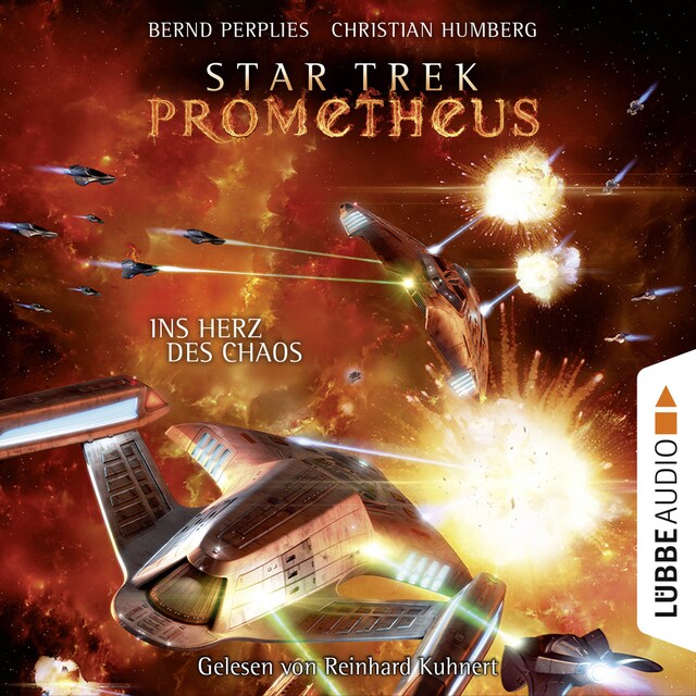 Boekomslag van Star Trek Prometheus, Teil 3: Ins Herz des Chaos (Ungekürzt)