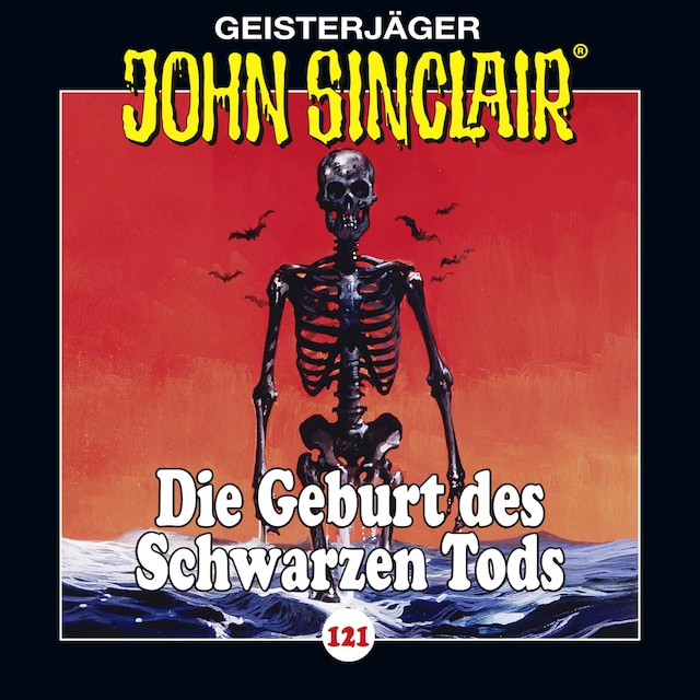 Okładka książki dla John Sinclair, Folge 121: Die Geburt des Schwarzen Tods. Teil 3 von 4