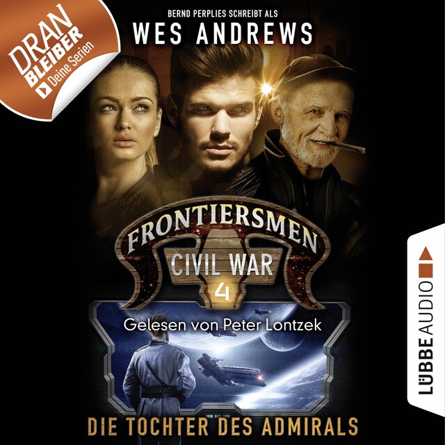 Buchcover für Frontiersmen: Civil War, Folge 4: Die Tochter des Admirals (Ungekürzt)
