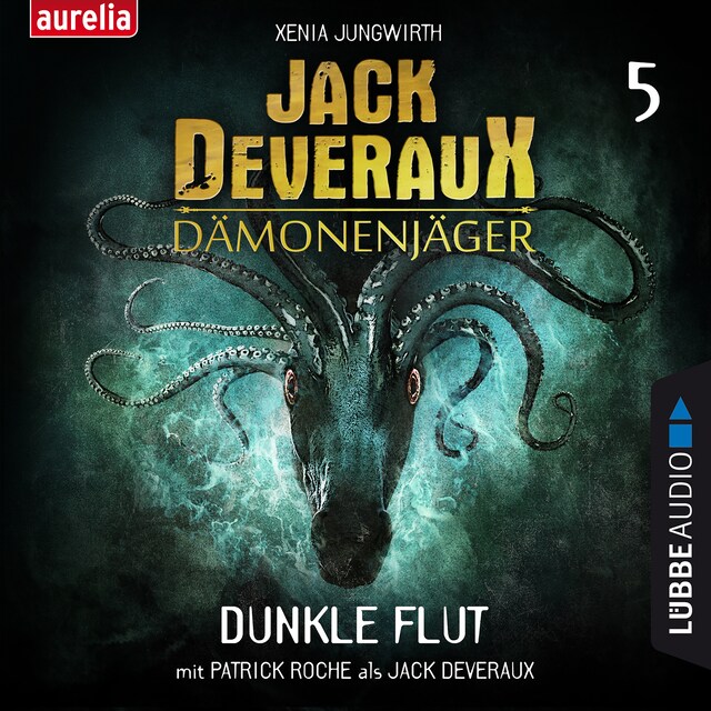 Kirjankansi teokselle Dunkle Flut - Jack Deveraux 5 (Inszenierte Lesung)