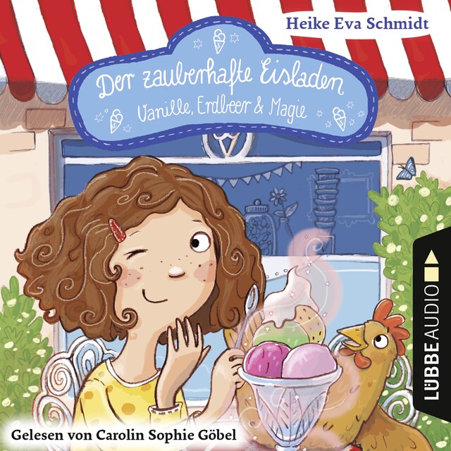 Couverture de livre pour Der zauberhafte Eisladen, Band 1: Vanille, Erdbeer und Magie (Gekürzt)