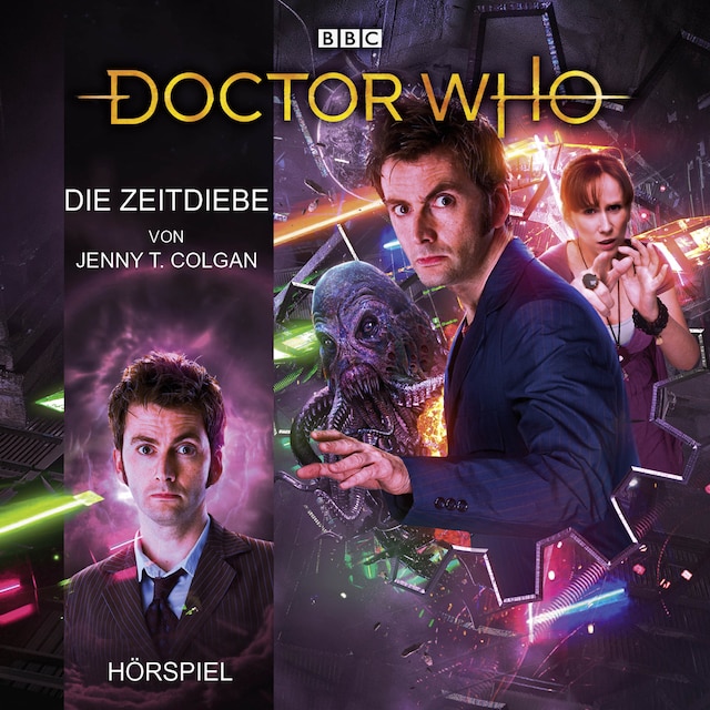 Copertina del libro per Doctor Who: Die Zeitdiebe