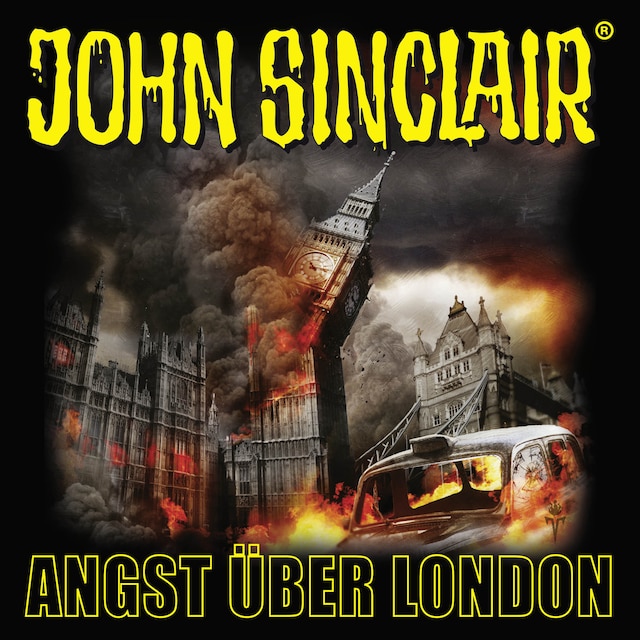 Kirjankansi teokselle John Sinclair, Sonderedition 3: Angst über London