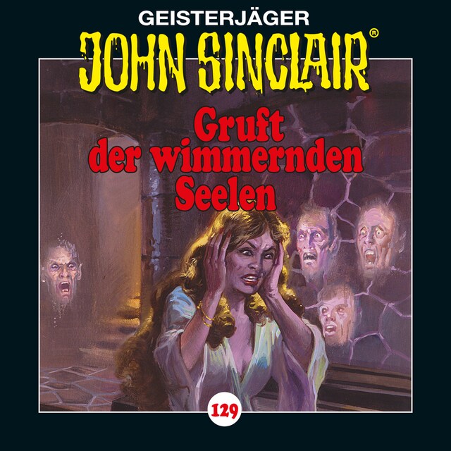 Bokomslag for John Sinclair, Folge 129: Gruft der wimmernden Seelen